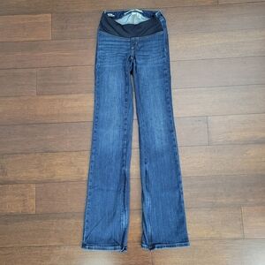 Universal Thread Women’s Adaptive Pull-On Bootcut Jeans Size 0/25R Medium Wash